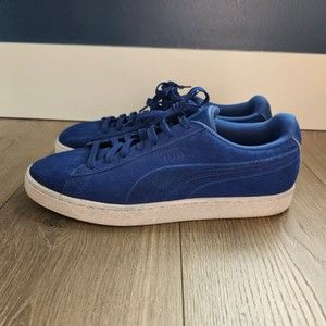 Mens PUMA Suede Classic Sapphire Blue Sneaker Shoe Size 10.5